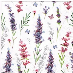 Serwetka -3359- MINI 25x25cm , lawenda